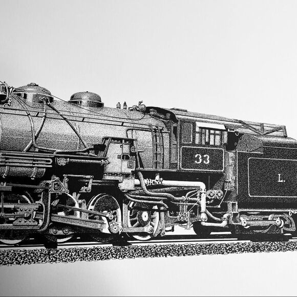 Lake Superior & Ishpeming Railroad 33 Train Prints - Picture 3 of 6
